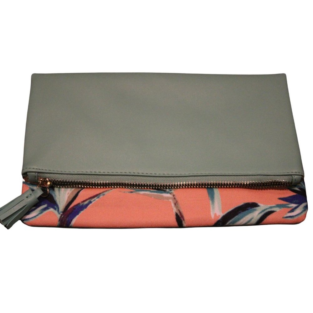 Rachel Pally Brand New Fold Clutch Tropical Print